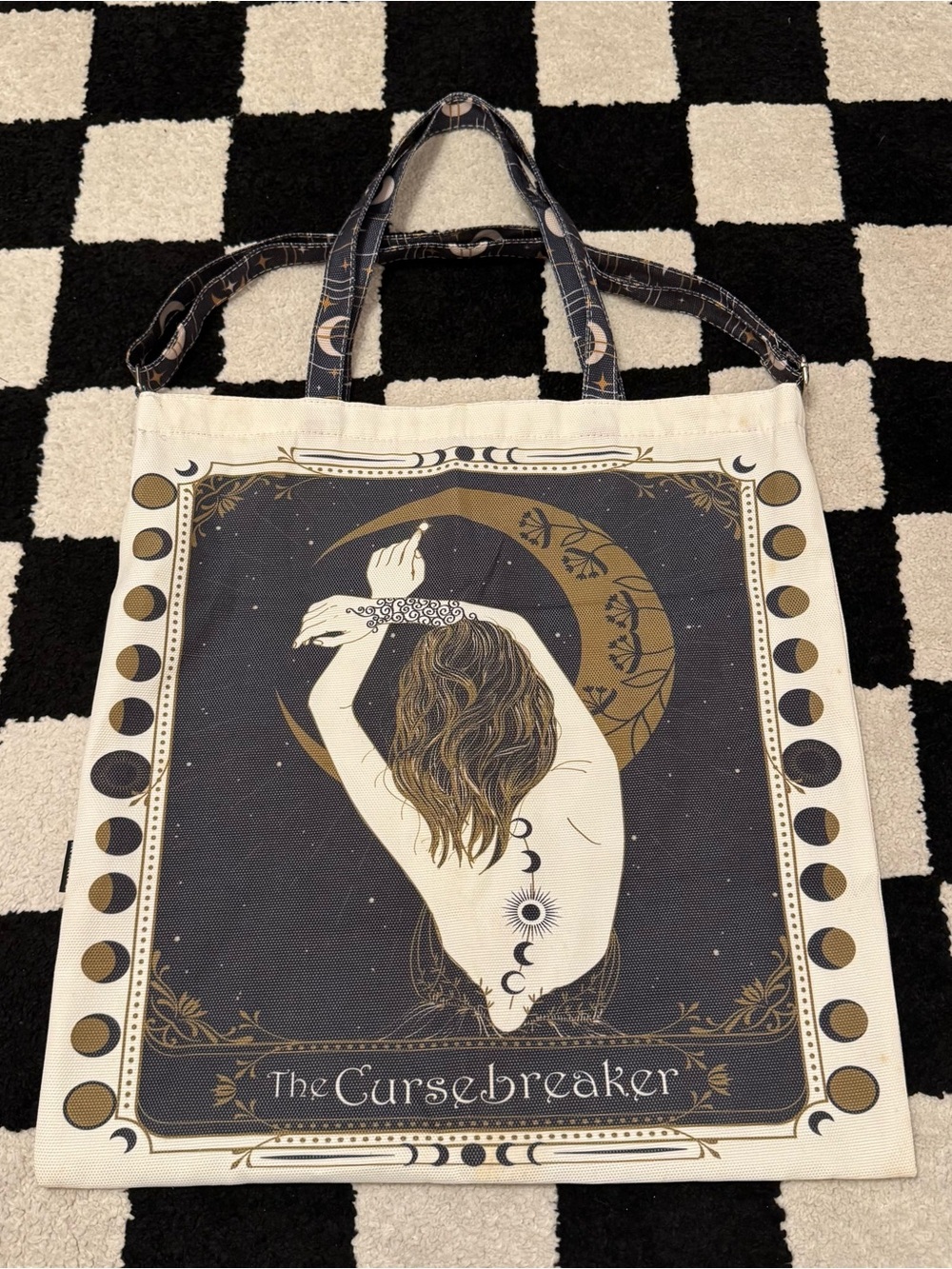 The Bookish Box ACOTAR Feyre The Cursebreaker Tote Bag